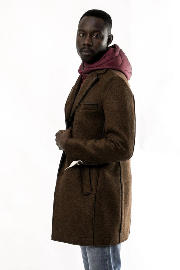 cappotto ANDY186 moro