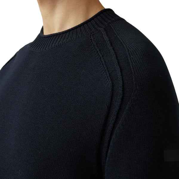maglia COTTON TECHNO WASH blu black