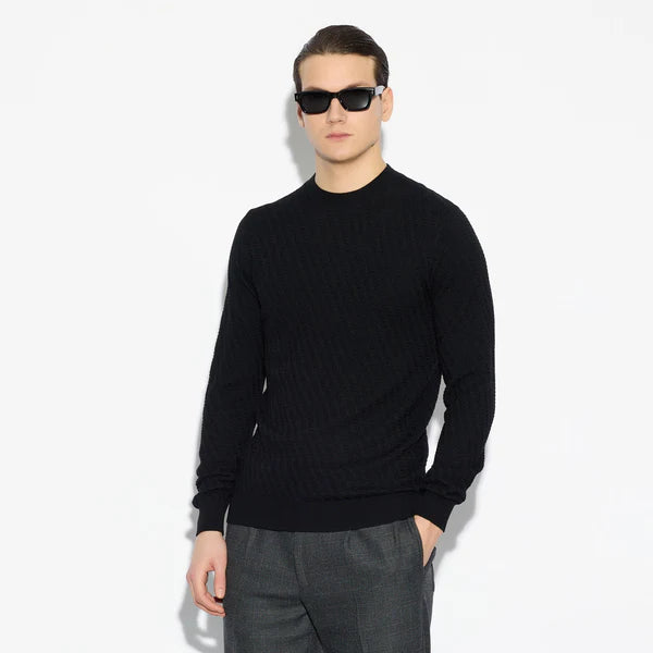 maglia GIROCOLLO nero