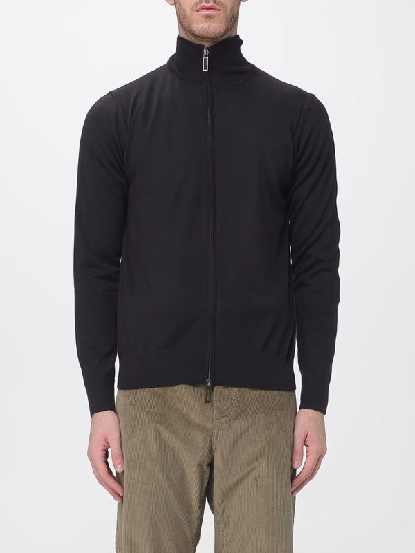 maglia ZIP nero