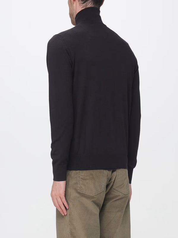 maglia ZIP nero