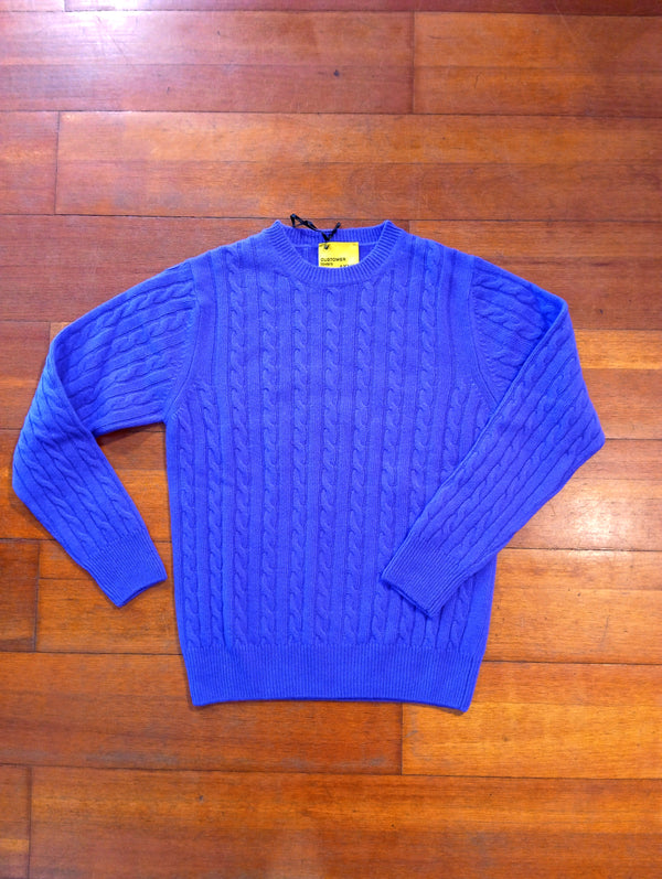 maglia TRECCIA viola