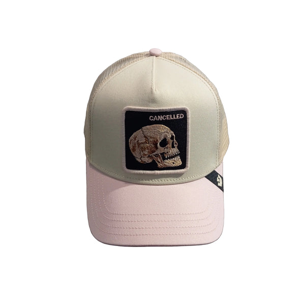 cappello SKULL rosa
