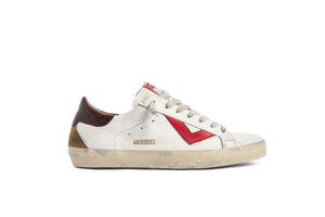 SUPRIME bianco/rosso