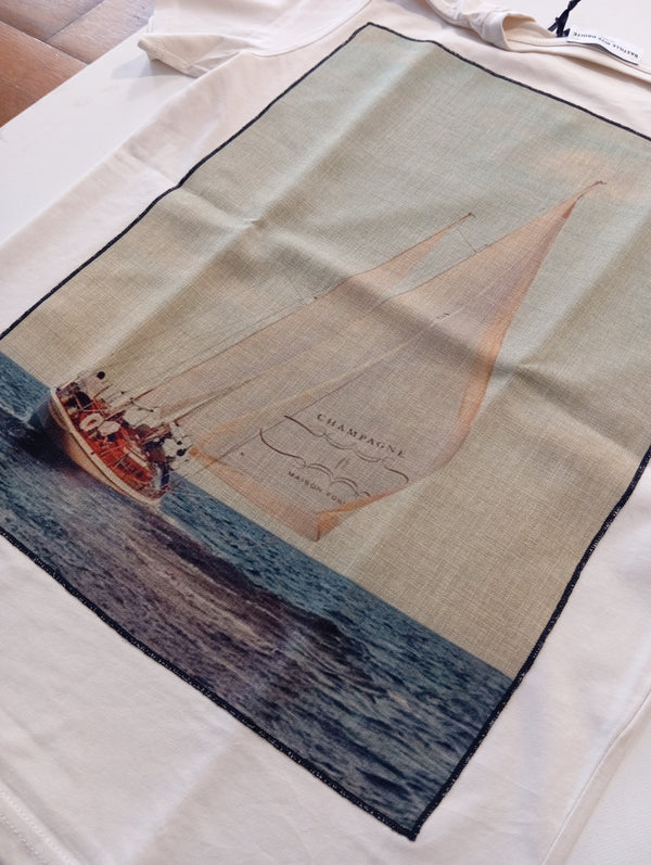 t-shirt SAILING CHAMPAGNE