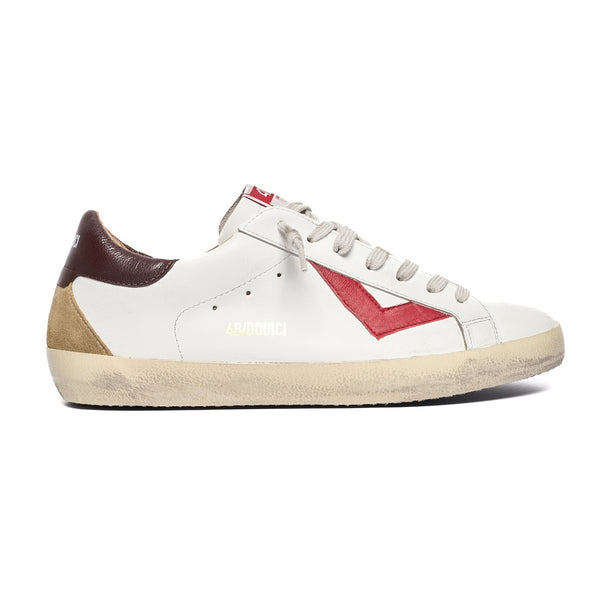 SUPRIME bianco/rosso