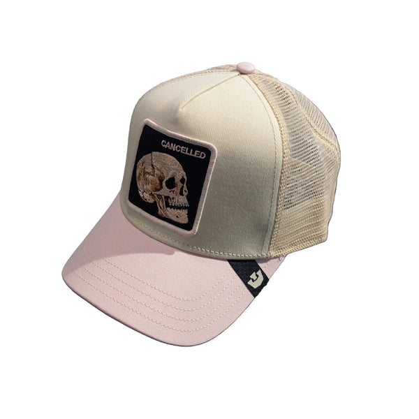 cappello SKULL rosa