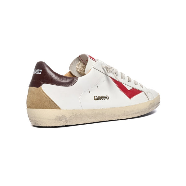 SUPRIME bianco/rosso