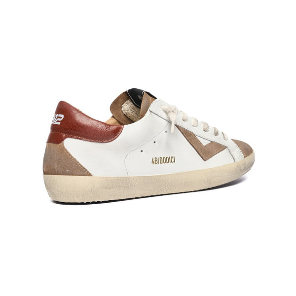 SUPRIME bianco/cognac