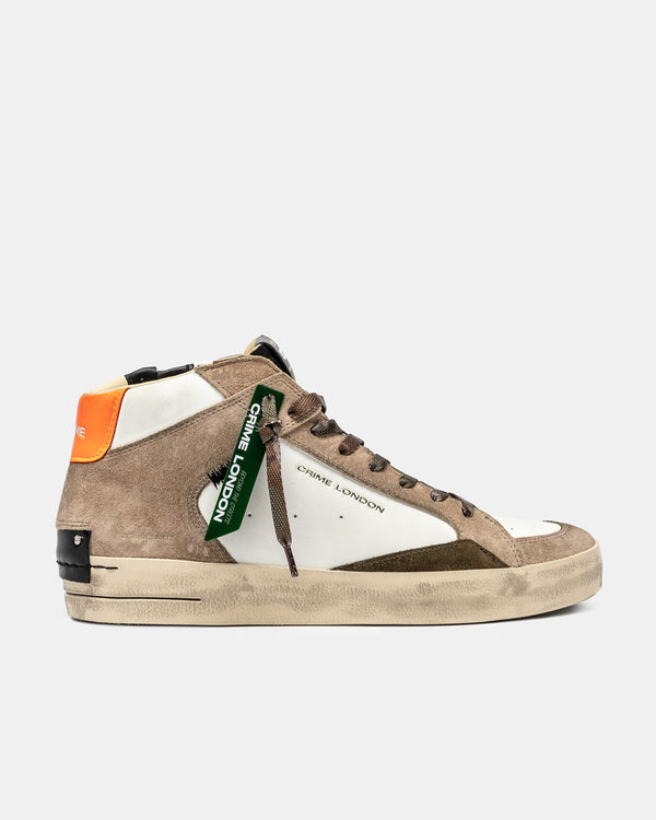 CRIME SK8 deluxe mid burnt ashes