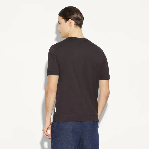 t-shirt BASIC marrone